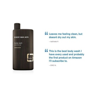 Sữa Tắm Every Man Jack Sandalwood( 1 chai)