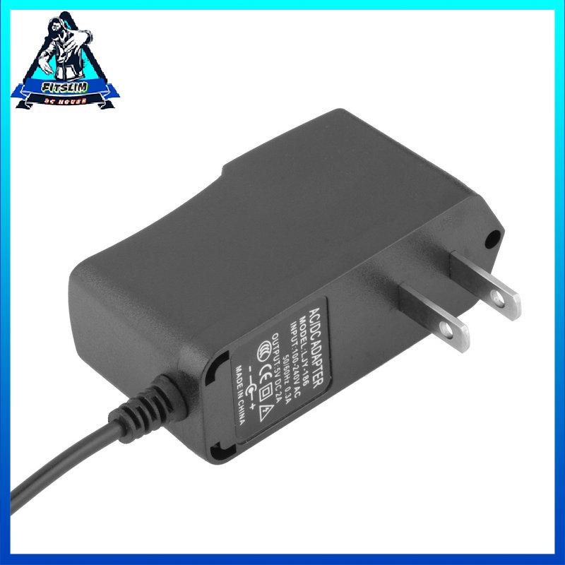 [Fitslim] Universal IC Power Adapter AC Charger 5V 2A DC 2.5mm EU/US for Android Tablet