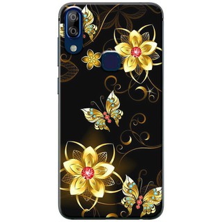 Ốp lưng Vsmart Active 1, Active 1 Plus, Active 3 in hình Hoa bướm vàng