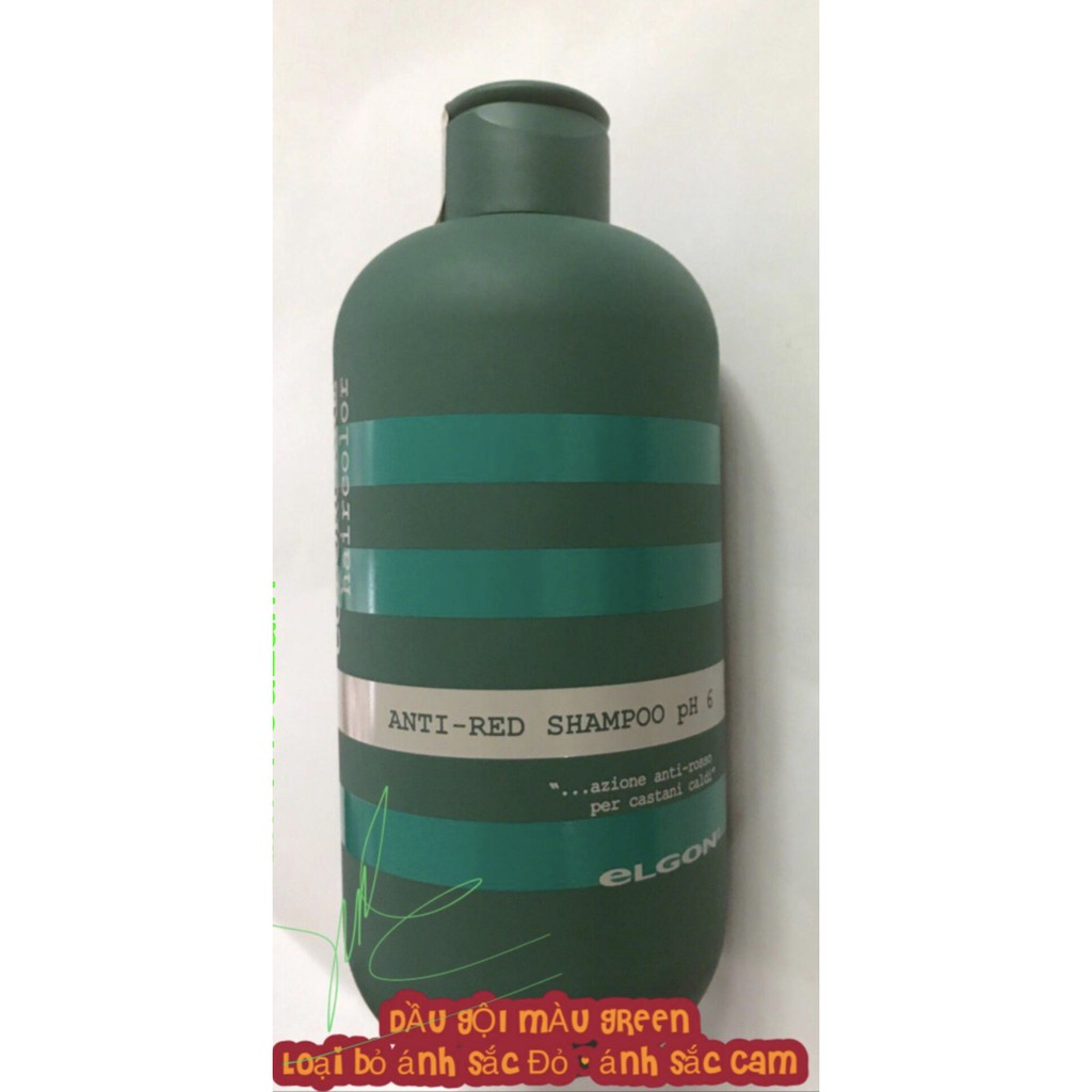 Dầu gội Elgon Colorcare Anti-Red Shampoo 300ml