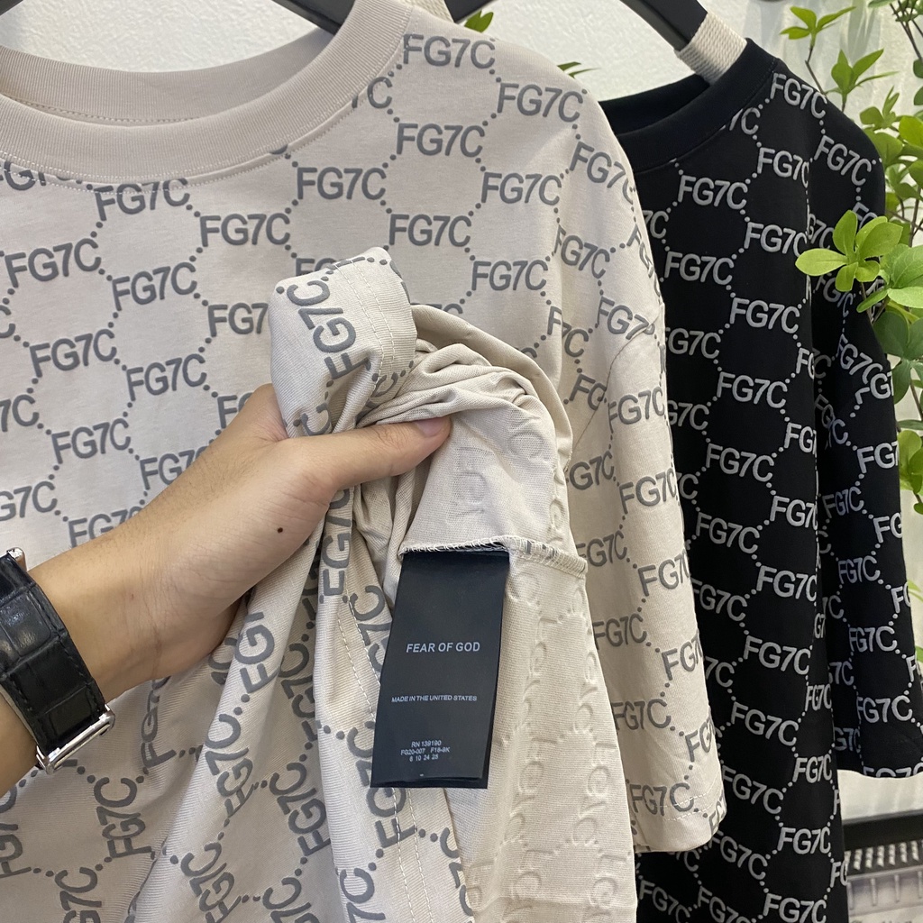 Áo thun Fear Of God Essentials FG7C SS22 bản cao cấp, Áo Tee Essentials form rộng unisex nam nữ