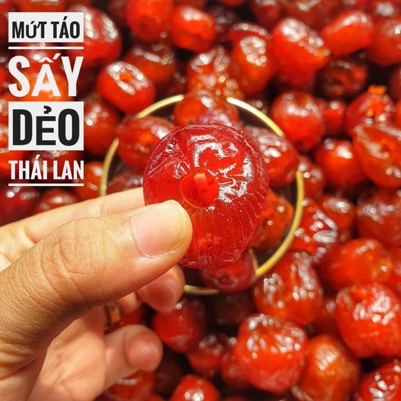 Mứt táo Thái Lan không hạt lon 500gram [FREE SHIP]TỪ ĐƠN 50K, [Loại Đặc Biệt] Hàng ngon nhà làm