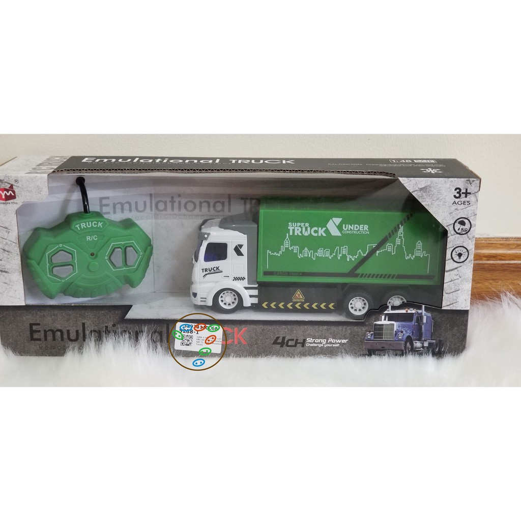 Xe công trình hốt rác điều khiển pin