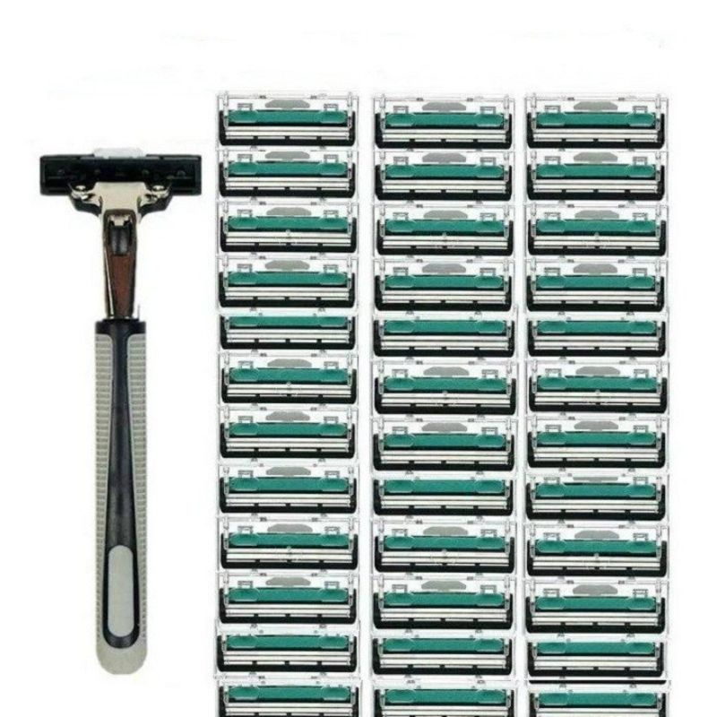 Bộ dao cạo râu 36 lưỡi ( tặng kèm tuýp kem cạo râu)