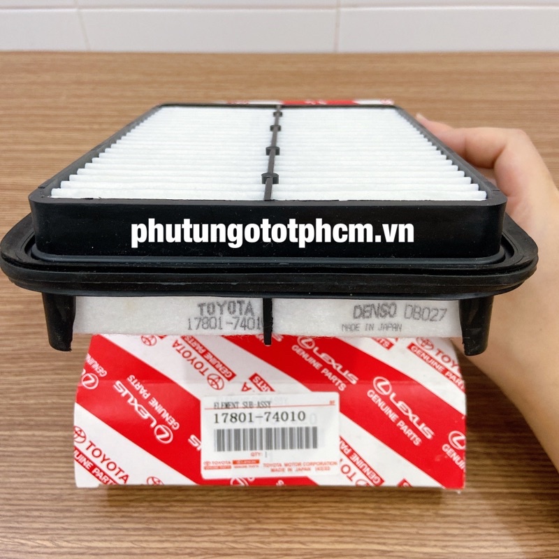Lọc gió động cơ Camry đời cũ 17801-74010