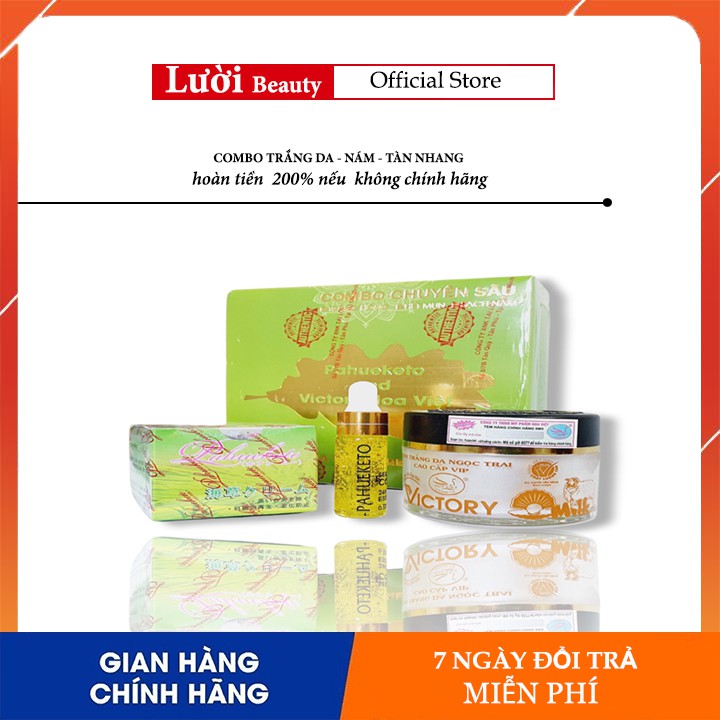 { CHÍNH HÃNG MẪU 2021 } COMBO KRM HẢI THẢO & VICTORY HOA VIỆT - KHỬ NÁM TÀN NHANG