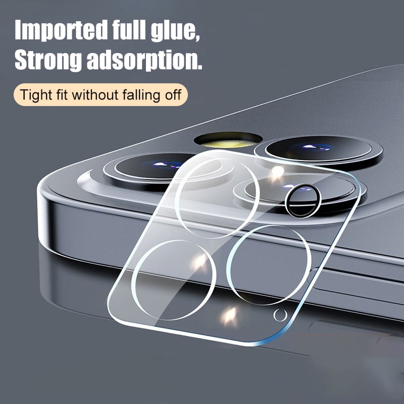 Kính cường lực bảo vệ camera sau thích hợp cho iPhone 11 12 13 14 Pro Max