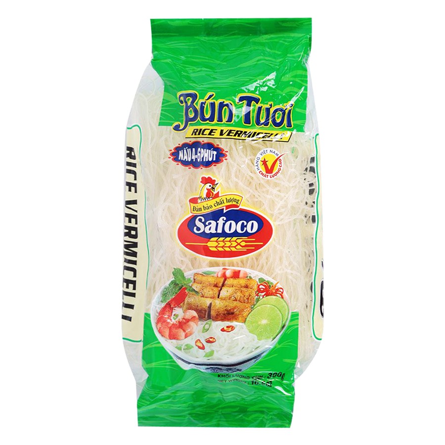 Bún tươi Safoco - gói 300g | BigBuy360 - bigbuy360.vn