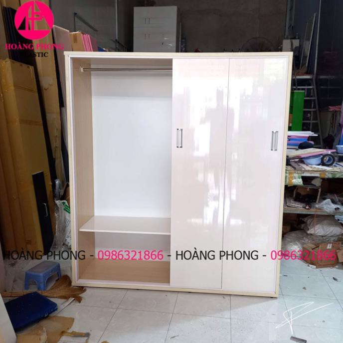 Tủ quần áo 4 cánh cửa lùa nhựa đài loan 1m62 x 1m85 ( HÀNG CAO CẤP ) Miễn phí vận chuyển | BigBuy360 - bigbuy360.vn
