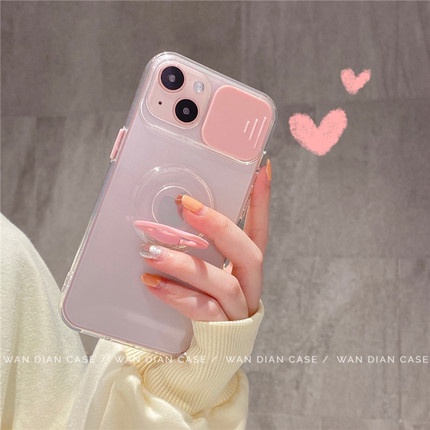 For iphone 15 pro max Ốp điện thoại nắp trượt bảo vệ camera kèm nhẫn đỡ cho compatible for iPhone 14 13 Pro Max 12 mini 11 Pro XS Max XR X 8 7 Plus se 2020