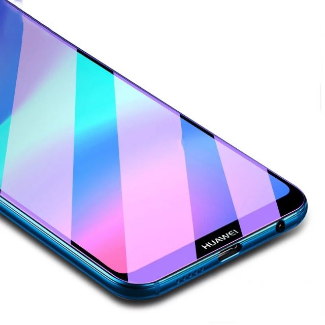 Cường lực Huawei Nova 3e FREESHIP Từ 50k tím chống tia UV hại mắt tặng keo mép giấy lấy bụi (gần full màn)