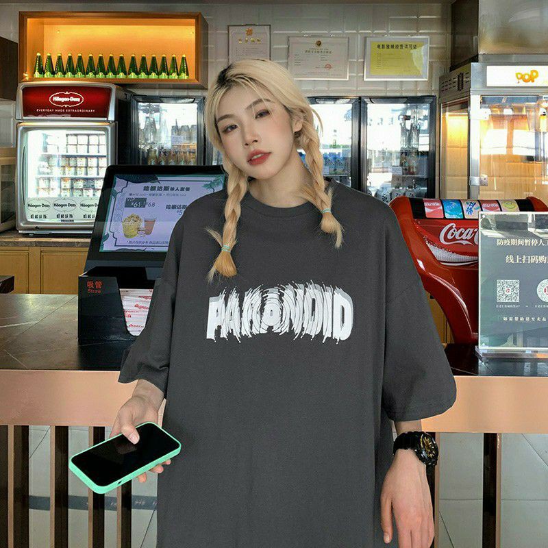 Áo thun nam nữ unisex tay lỡ A368 Pink, áo phông tay lỡ unisex form rộng oversize streetwear S10 | BigBuy360 - bigbuy360.vn