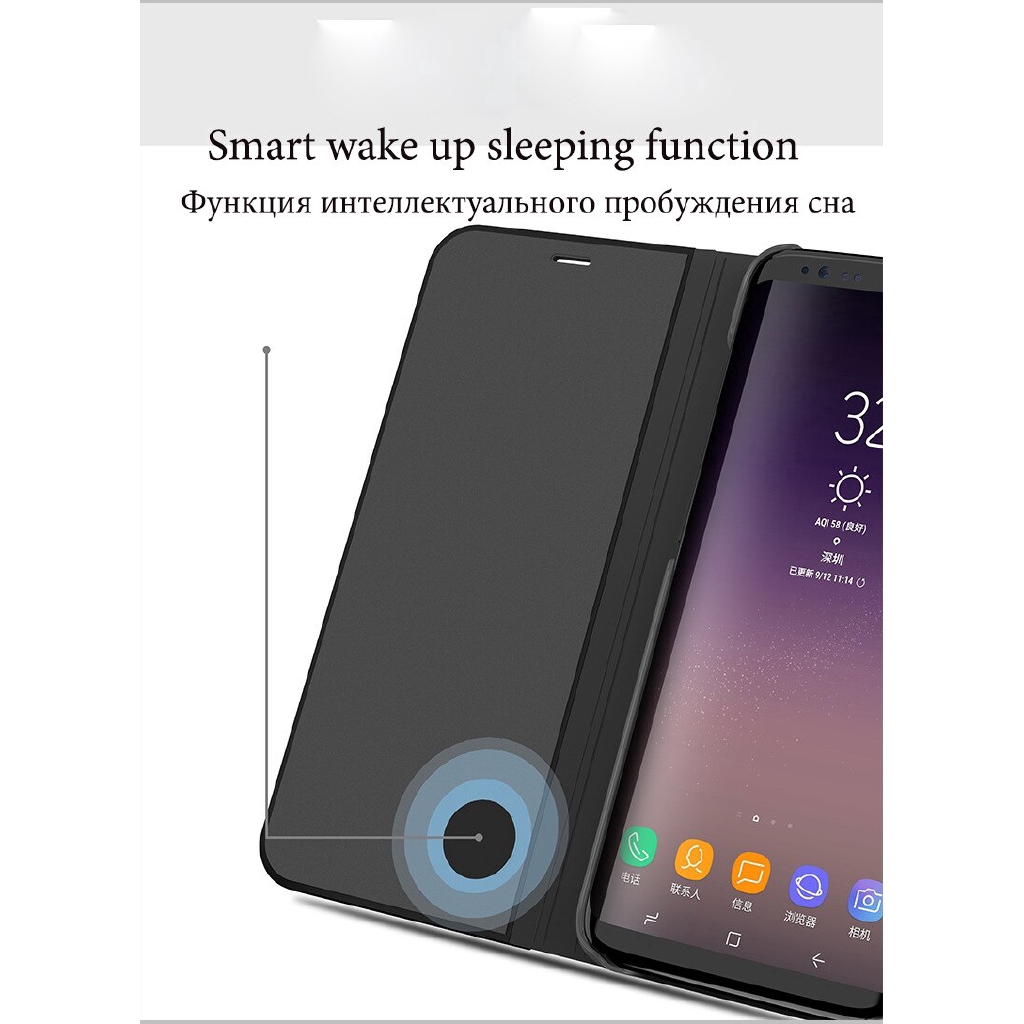 Bao nắp cứng tráng gương thông minh cho điện thoại XIAOMI REDMI K30 4G 5G SMART