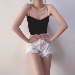 Áo Bra 2 Dây Mảnh Dáng Lửng 2055