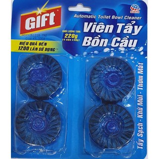 Viên tẩy bồn cầu Gift (4x55g)