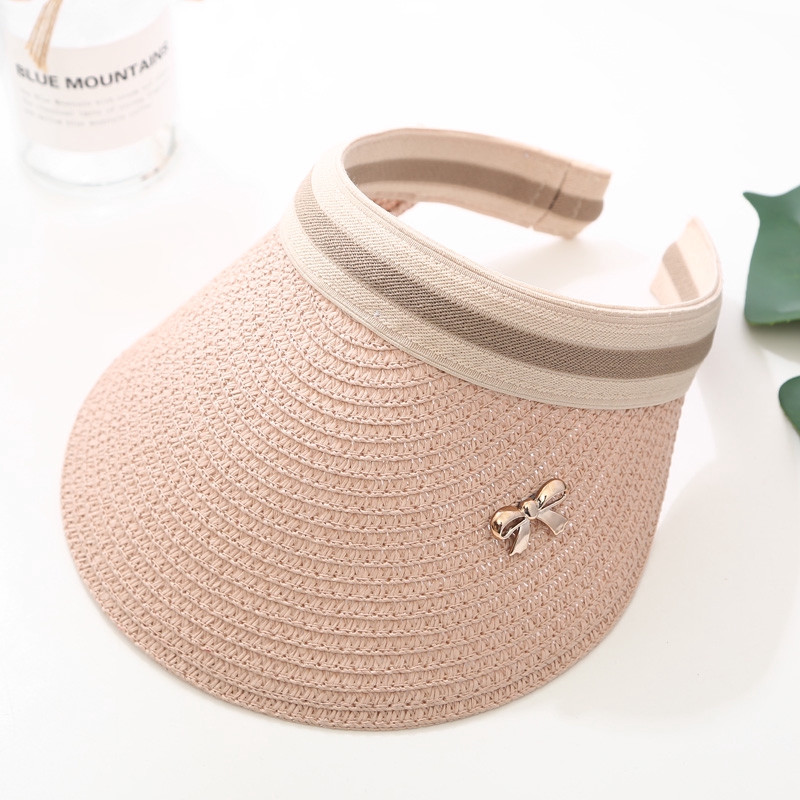 Korean fashion wide-brimmed sedge hat for women