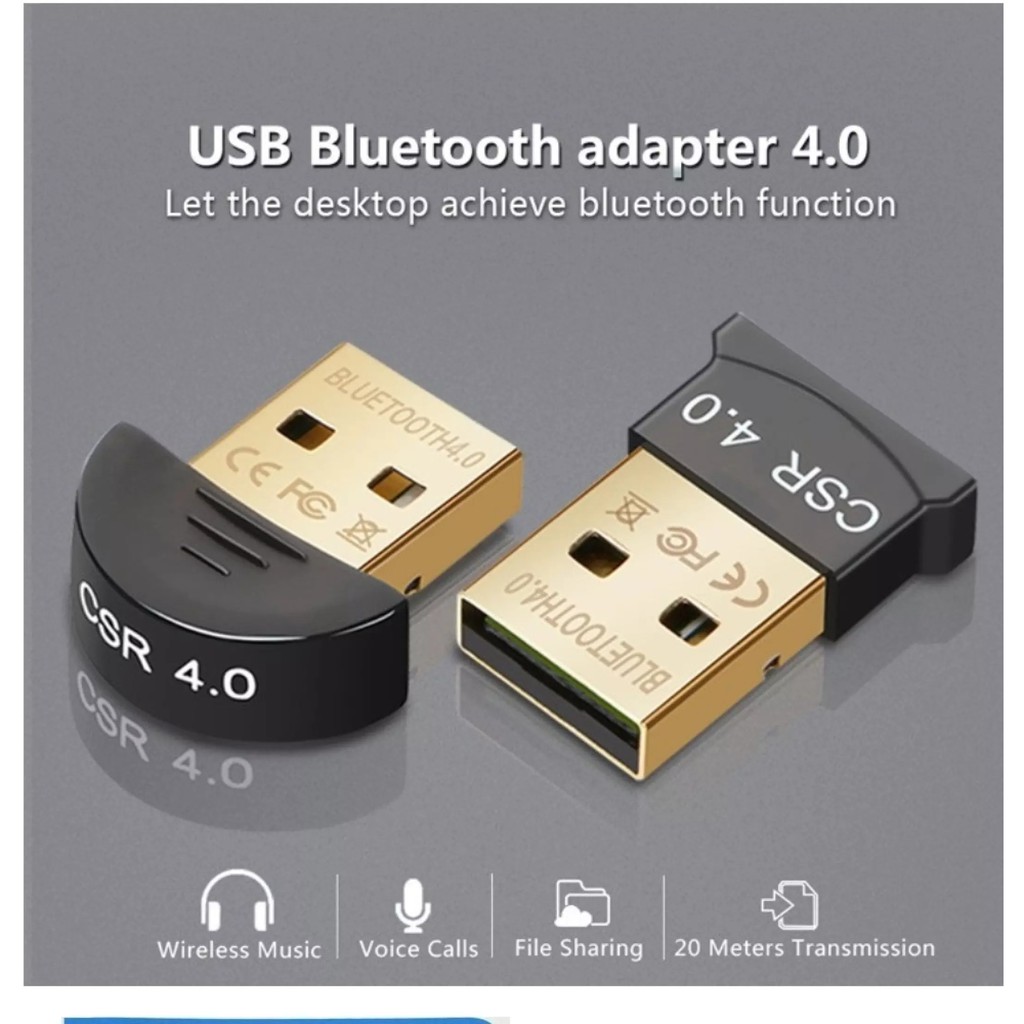 USB Bluetooth 4.0 dùng cho máy tính Laptop, PC - Usb 4.0 SCR Dongle