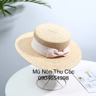 Mũ Cói Gaucho Cao Cấp