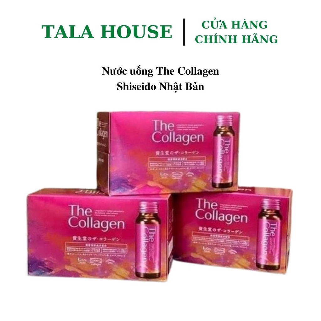 SHISEIDO The Collagen Nhật Bản dạng nước uống hộp 10 lọ 50ml