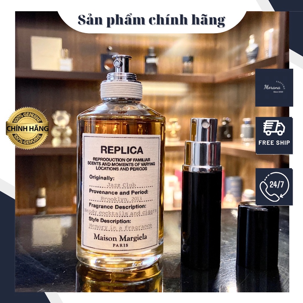 {Chính hãng} Nước hoa nam Replica_Jazz_Club mẫu thử 2ml,5ml,10ml