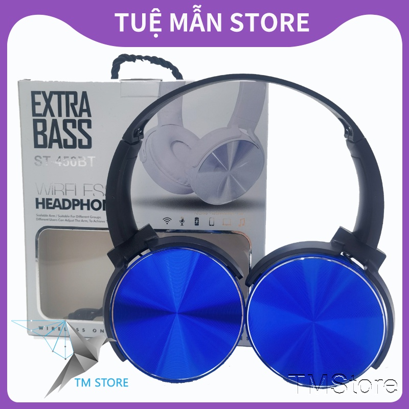 Tai Nghe Chụp Tai Extra Bass Xb450ap Tm Có Dây Có Mic Chống Ồn Bass Khủng Chính Hãng Dành Cho Máy Tính Laptop, Samsung