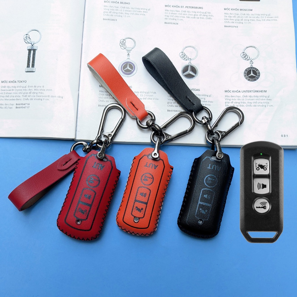 Bọc chìa khoá smartkey SH  ,SH Mode,Bao da smartkey SH ( SHK Móc D)
