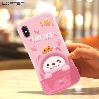 Ốp lưng Thú Cưng Dễ thương Cho Iphone ( LOFTER )