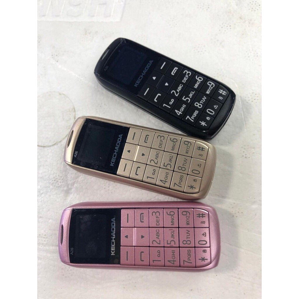 Điện thoại Kechaoda A26 siêu nhỏ 2 sim 2 sóng | BigBuy360 - bigbuy360.vn