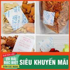 Bịch 0,5kg hạt chống ẩm thực phẩm Clay loại 10 gram bảo quản thực phẩm các loại, chông ẩm mốc hàng hóa