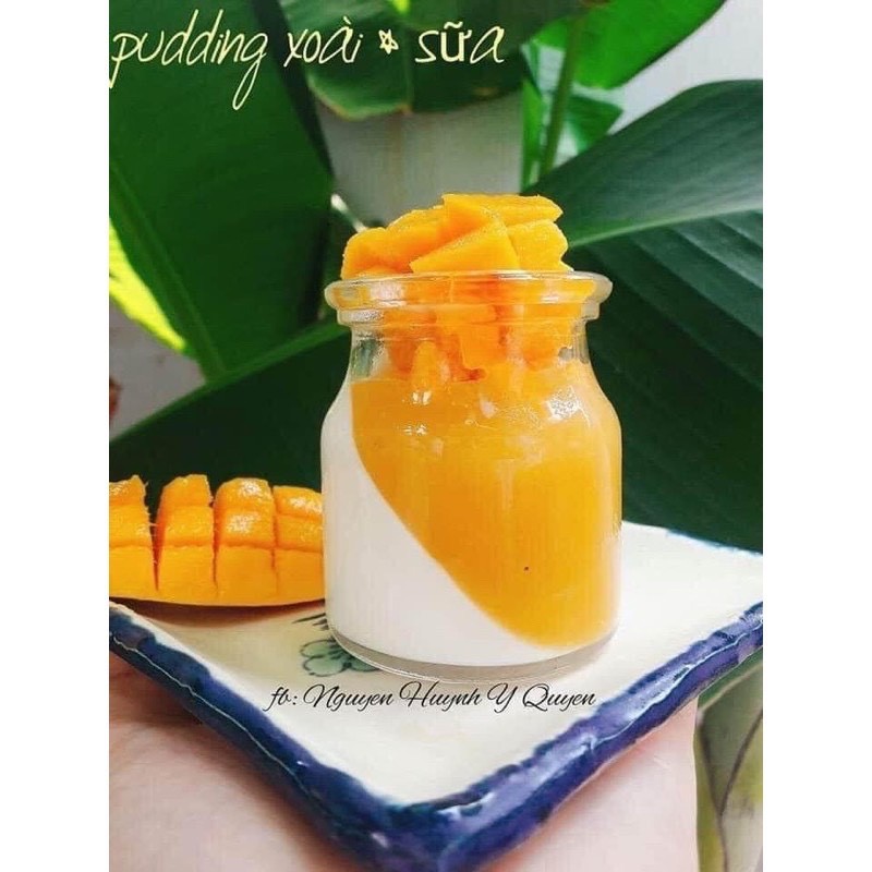 Bột Pudding hữu cơ RUF Đức chế biến đồ ăn dặm, làm bánh, bữa phụ cho bé SAMI KIDS