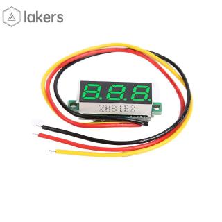 Vôn kế điện tử mini 0.28 Inch Dc 0-100v 3 dây chuyên dụng chất lượng cao