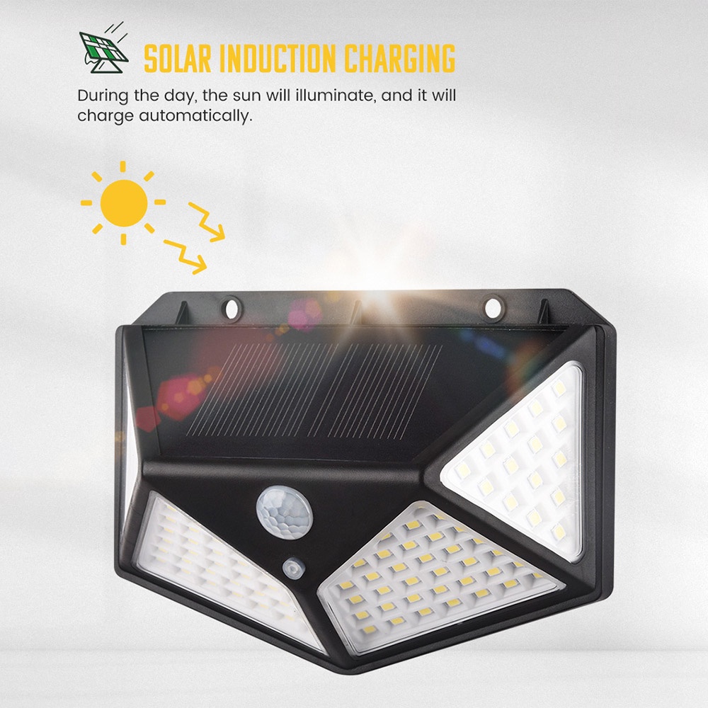 Set 4 Đèn Led 100 Bóng Sử Dụng Năng Lượng Mặt Trời Chống Thấm Nước Trang Trí Sân Vườn