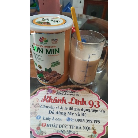 BỘT NGŨ CỐC DINH DƯỠNG MIN MIN hộp 500g