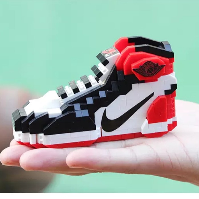 Mô Hình Lắp ráp giày NIKE JORDAN - LEGO 3D NIKIE JORDAN