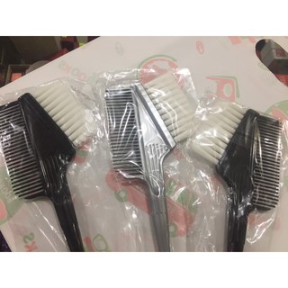 lược nhuộm tóc 2 đầu chuyên dụng loại lông trắng xịn bán 12k