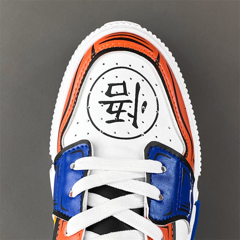Giày Sneaker Cổ Cao Thoải Mái Thiết Kế Hình Anime Dragon Ball Son Goku Thời Trang Mới Cho Nam