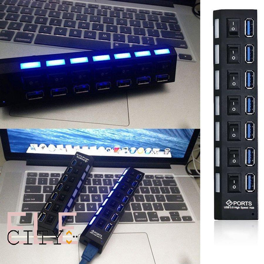 POWER Bộ Chia 7 Cổng Usb 3.0 107ele Chất Lượng Cao