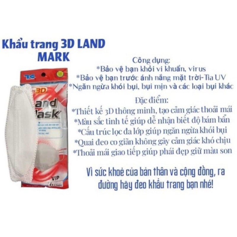 (túi 5 chiếc) Khẩu Trang Y Tế 4D KF94 4 Lớp Kháng Khuẩn