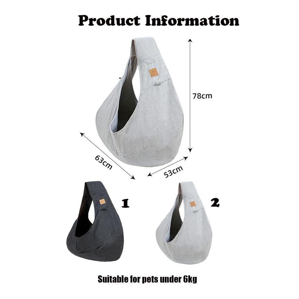 Túi Đeo Chéo Lưới Thoáng Khí Nhỏ Gọn Thoải Mái Cho Thú Cưng GOGOUP