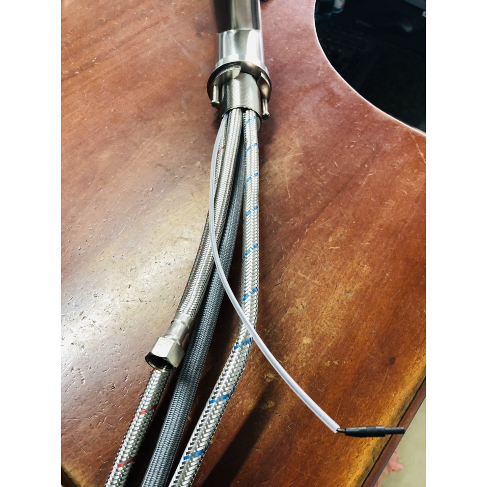 Vòi rửa chén , vòi rửa bát cảm ứng inox 304 nóng lạnh kéo dài đầu