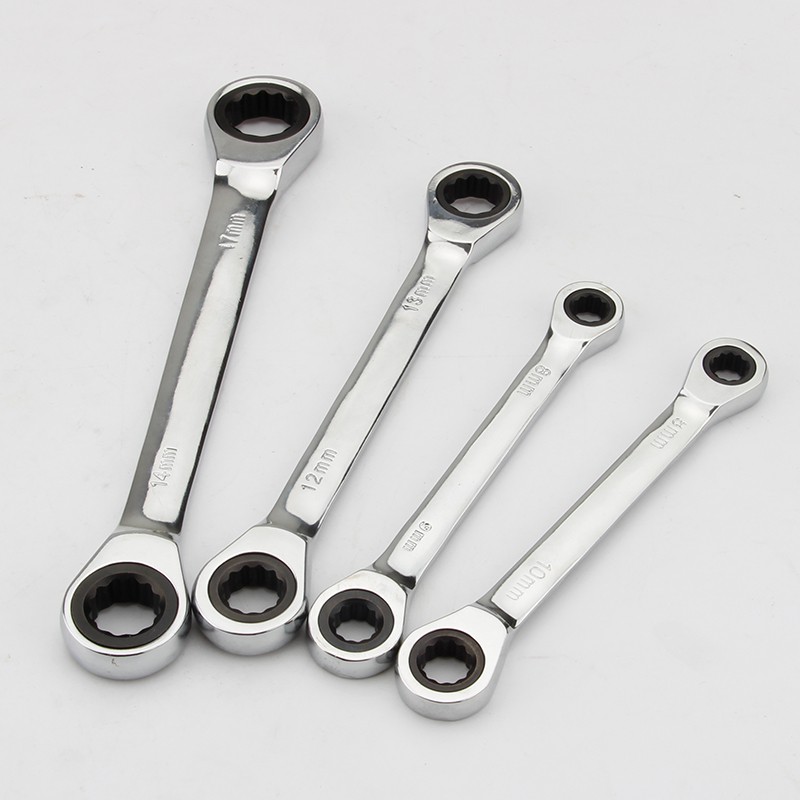 Cờ lê hai đầu kích thước 8-9-10-12-13-14-15-16-17-18-19mm bằng chrome