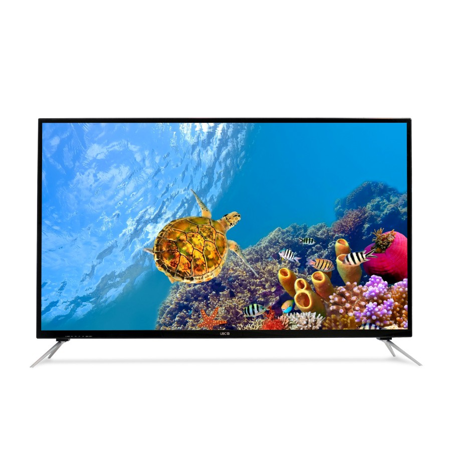 Smart tivi UBC 4K 50 inch Android tùy biến UX 8.1, tìm kiếm giọng nói (voice search), remote 2 in 1