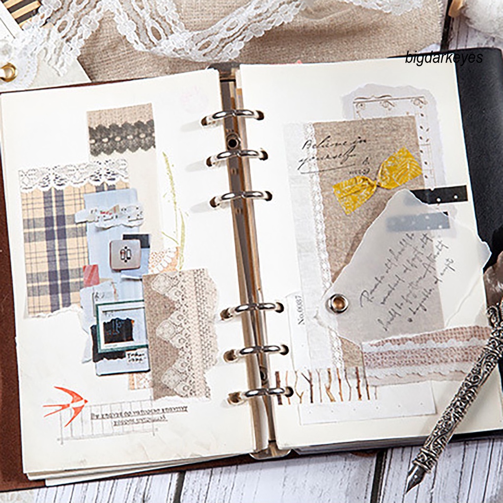 Nyt-set 30 Tờ Giấy Ren Đục Mịn Trong Suốt Trang Trí Sổ Lưu Niệm