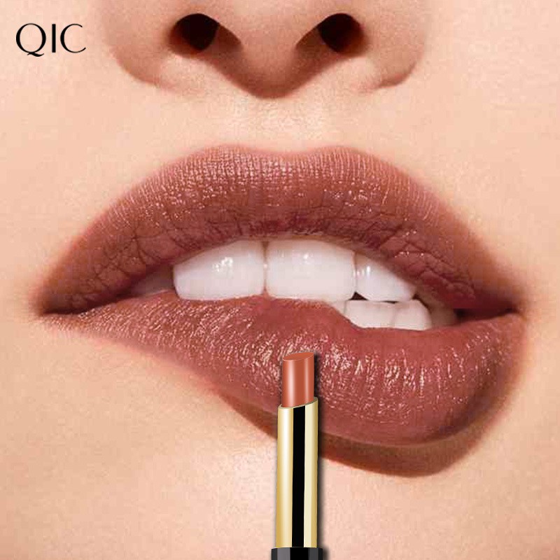 QIC Qinicai Double Lipstick Lip Liner Matte Rotating Non-stick Cup