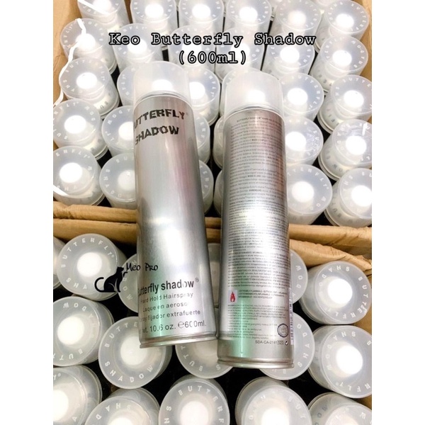 Keo gôm  xịt tóc butterfly shadow 320ml -600ml