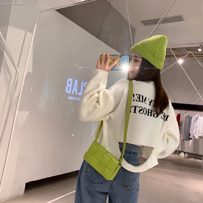 Áo khoác cardigan dệt kim cổ tròn dáng ngắn thời trang thu đông phong cách Hàn Quốc thiết kế mới 2021