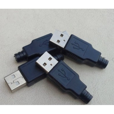 Đầu Jack USB A Cái, Đực Kèm Vỏ