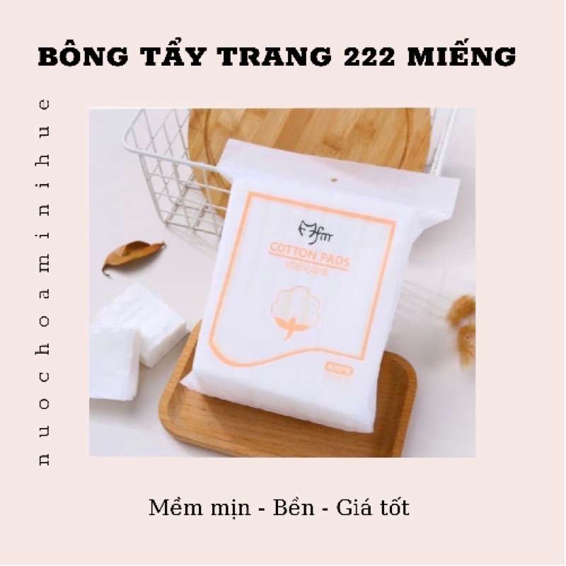 𝐁𝐨̂𝐧𝐠 𝐭𝐚̂̉𝐲 𝐭𝐫𝐚𝐧𝐠 𝐂𝐨𝐭𝐭𝐨𝐧 𝐏𝐚𝐝𝐬 222 miếng 3 lớp nội địa Trung mềm mịn bền giá rẻ