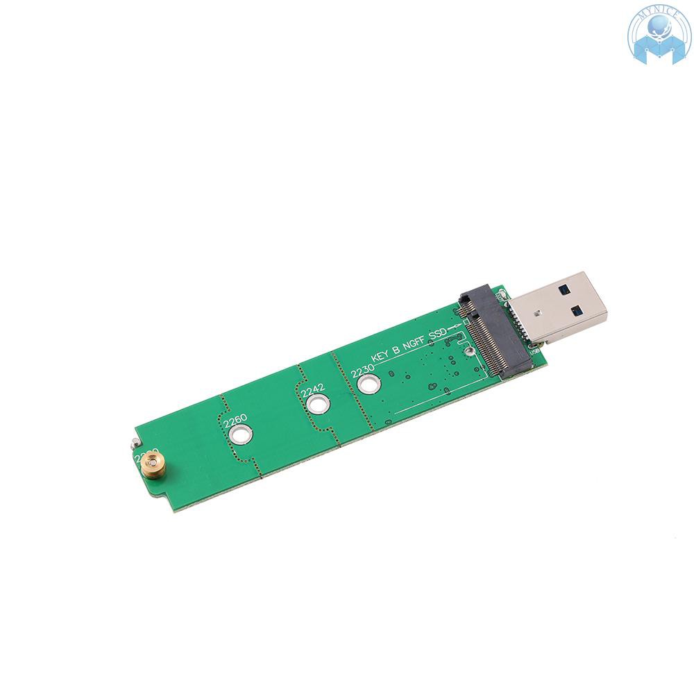 Ổ Cứng Ngff M.2 Sang Usb 3.0 Ssd Cho M2 Sata-Portd B Key Ssd Ssd Sang 2230/2260/2280 mm