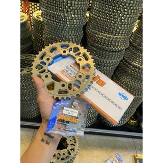 Bộ NSD ex150 7075 sên recto 9li vàng